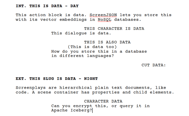 ScreenJSON